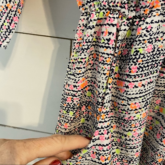 Million Bullpup Faux Wrap Mini Dress. Size Small. EUC - Picture 5 of 7